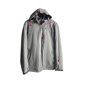 Apricoat Men's Adventure 2.0 Lightweight Heather Gray Jacket Size M